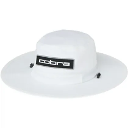 Cobra Tour Aussie Golf Bucket Hat White