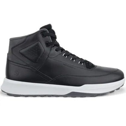 ECCO 2026 STREET VIBE HI-TOP GOLF SHOES - BLACK
