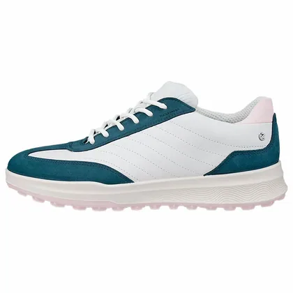 Ecco Ladies Street Vibe Golf Shoes Dark Petrol/White/Pale Lilac 115303-61913