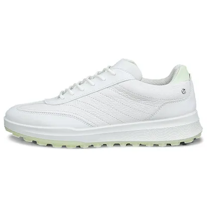 Ecco Ladies Street Vibe Golf Shoes White/White/Limestone Cream 115303-61606