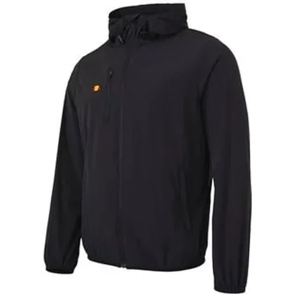 Ellesse Losali Full Zip Hooded Golf Jacket - Black