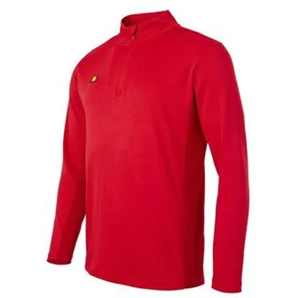 Ellesse Rolbi Men's Half Zip Golf Top - Red