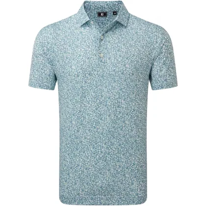 FOOTJOY 2026 BLOODY MARY LISLE GOLF POLO SHIRT 40935 - WHITE / LAVENDER AURA