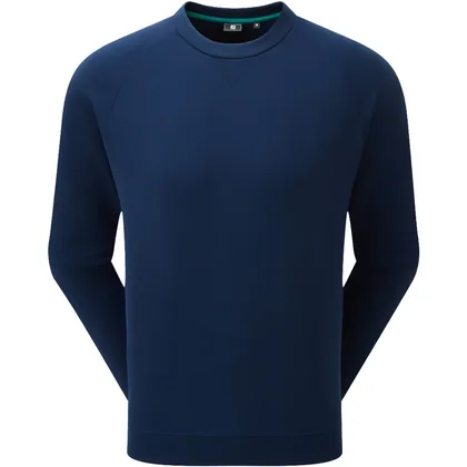 FOOTJOY 2026 CREWNECK GOLF MIDLAYER 39306 - NAVY