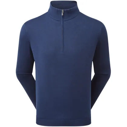 FOOTJOY 2026 DRI-RELEASE 1/2 ZIP LINED GOLF SWEATER 41730 - NAVY