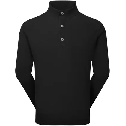 FOOTJOY 2026 DRI RELEASE BUTTON PLACKET GOLF SWEATER 34092 - BLACK