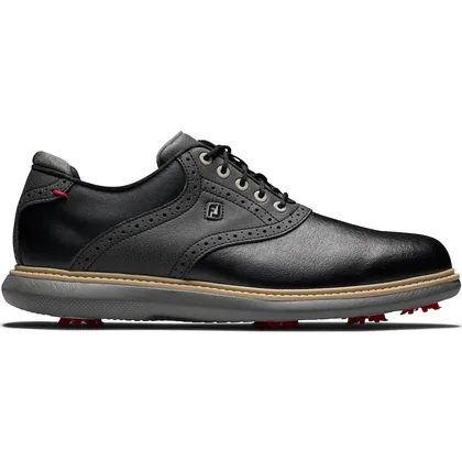 FOOTJOY 2026 FJ TRADITIONS 57904 GOLF SHOES - BLACK