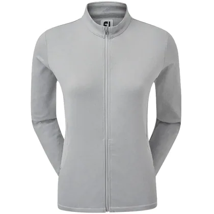 FOOTJOY 2026 FULL ZIP LADIES GOLF MIDLAYER 88505 - HEATHER GREY