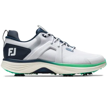 FOOTJOY 2026 HYPERFLEX 55489 GOLF SHOES - WHITE / NAVY +FREE GIFT