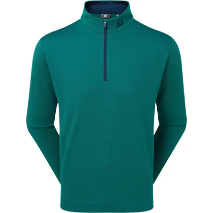 FOOTJOY 2026 OTTOMAN STRIPE CHILL-OUT GOLF MIDLAYER 39294 - NAVY / FIELD GREEN