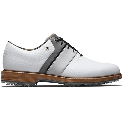 FOOTJOY 2026 PREMIER PACKARD 54533 GOLF SHOES - WHITE / GREY / BLACK