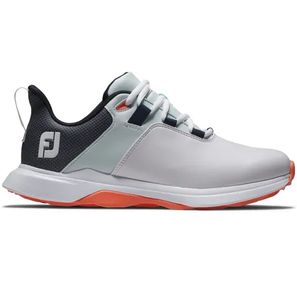FOOTJOY 2026 PROLITE LADIES 98219 GOLF SHOES - WHITE / BLUE / CORAL