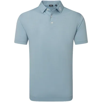FOOTJOY 2026 STRETCH PIQUE GOLF POLO SHIRT 39341 - CHAMBRAY