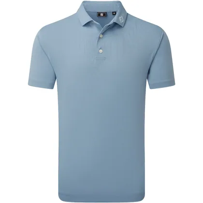 FOOTJOY 2026 STRETCH PIQUE GOLF POLO SHIRT 40938 - WINDWARD BLUE