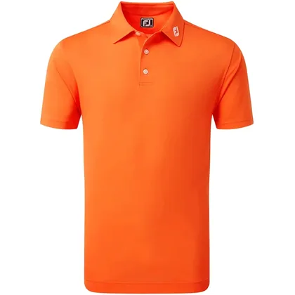 FOOTJOY 2026 STRETCH PIQUE GOLF POLO SHIRT 80131 - ORANGE
