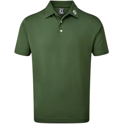FOOTJOY 2026 STRETCH PIQUE GOLF POLO SHIRT 84455 - OLIVE