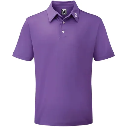 FOOTJOY 2026 STRETCH PIQUE GOLF POLO SHIRT 91820 - PURPLE