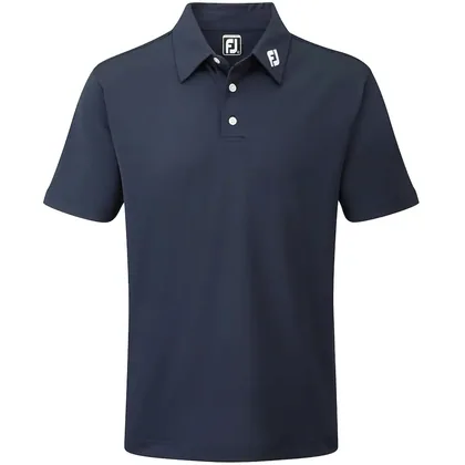 FOOTJOY 2026 STRETCH PIQUE GOLF POLO SHIRT 91824 - NAVY