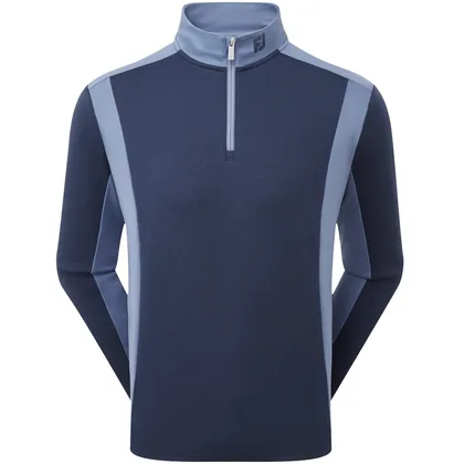 FOOTJOY 2026 THERMOSERIES BLOCKED GOLF MIDLAYER 41714 - NAVY / MIDNIGHT