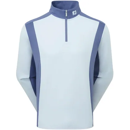 FOOTJOY 2026 THERMOSERIES BLOCKED GOLF MIDLAYER 41715 - MIST / MIDNIGHT