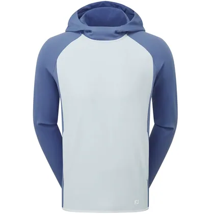 FOOTJOY 2026 THERMOSERIES HYBRID GOLF HOODIE 41705 - MIDNIGHT / MIST