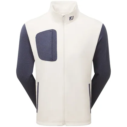 FOOTJOY 2026 THERMOSERIES HYBRID GOLF JACKET 37827 - STONE / CHARCOAL