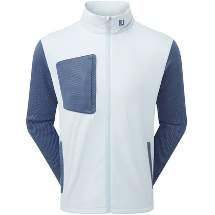 FOOTJOY 2026 THERMOSERIES HYBRID GOLF JACKET 41703 - MIST / MIDNIGHT
