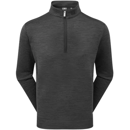 FOOTJOY 2026 THERMOSERIES SPACE DYE GOLF MIDLAYER 41718 - BLACK