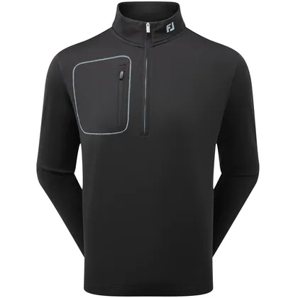 FOOTJOY 2026 THERMOSERIES TEXTURE GOLF MIDLAYER 41712 - BLACK