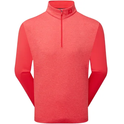 FOOTJOY 2026 TONAL HEATHER CHILL-OUT PULLOVER 34142 - HIBISCUS