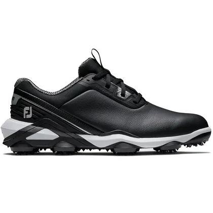 FOOTJOY 2026 TOUR ALPHA GOLF SHOES 55537 - BLACK / WHITE / SILVER +FREE GIFT