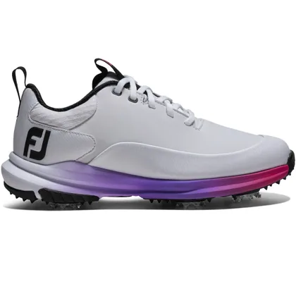 FOOTJOY 2026 TOUR RIVAL 97857 LADIES GOLF SHOES - WHITE / SILVER / PINK