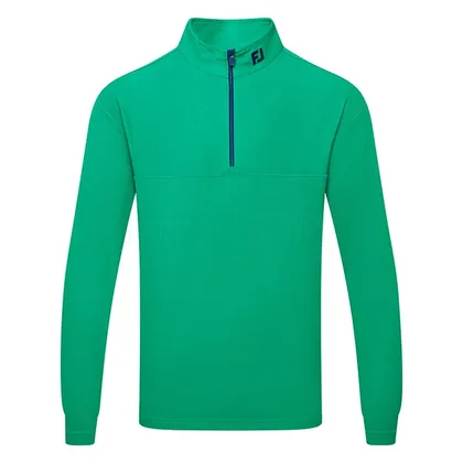 FootJoy Angled Ottoman Chill-Out 1/4 Zip Golf Pullover Field Green 39310