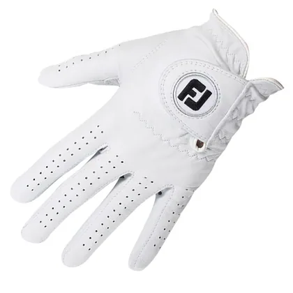 FootJoy CabrettaSof Golf Glove White (Right Handed Golfer)