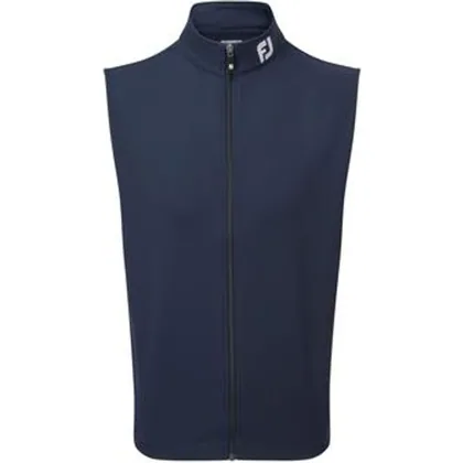 FootJoy Full Zip Knit Vest - Navy