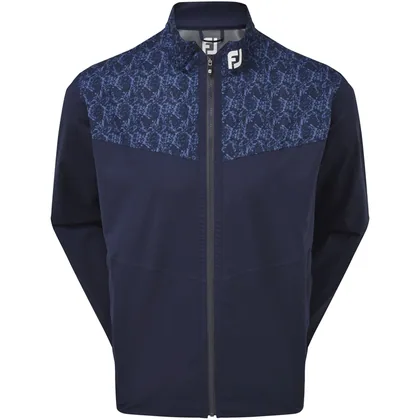 FOOTJOY HYDROLITE WATERPROOF JACKET 87975 - NAVY / MARBLE