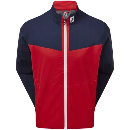 FOOTJOY HYDROLITE WATERPROOF JACKET 87978 - NAVY / RED