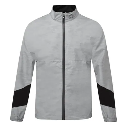 FootJoy HydroLite X Waterproof Golf Jacket Grey Camo 37810