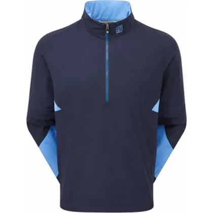 FootJoy HydroLite X Waterproof Golf Rain Shirt - Navy/Mid Blue