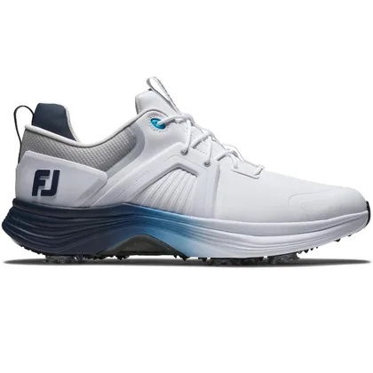FOOTJOY HYPERFLEX CARBON GOLF SHOES 55473 - WHITE / NAVY