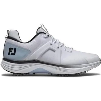 FootJoy HyperFlex Golf Shoes - White/Blue/Black