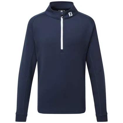 FootJoy Junior Chillout 1/4 Zip Golf Sweater Navy 96350