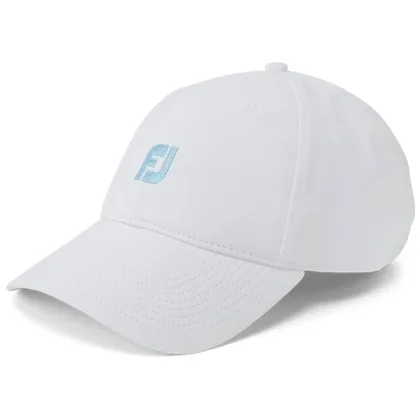 FootJoy Ladies FJ Fashion Golf Cap White/True Blue 35925