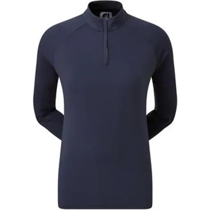 FootJoy Ladies Half-Zip Golf Midlayer Top - Navy