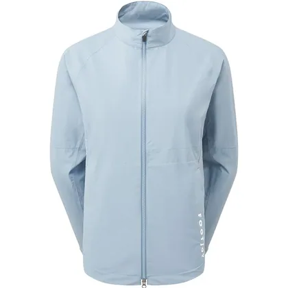 FootJoy Ladies HydroLite X Waterproof Golf Jacket Windward Blue/White 41736