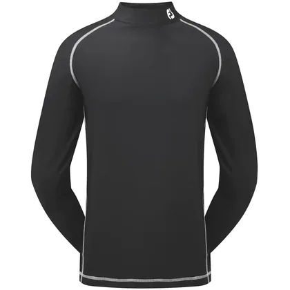 FOOTJOY PERFORMANCE GOLF BASE LAYER MOCK 96893 - BLACK