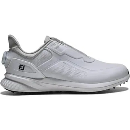 FootJoy Pro SL BOA Golf Shoes - White/White/Grey