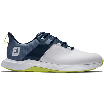 FOOTJOY PROLITE 56920 GOLF SHOES - WHITE / NAVY / LIME