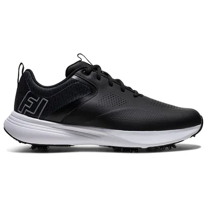 FootJoy Qualifier 57214 Golf Shoes Black/White/Silver