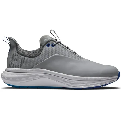 FOOTJOY QUANTUM GOLF SHOES 56982 - GREY / WHITE / BLUE